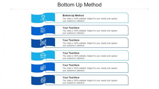 Bottom up method ppt powerpoint presentation gallery graphics cpb