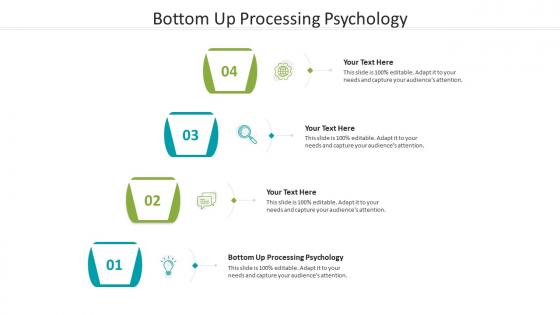Bottom up processing psychology ppt powerpoint presentation show graphics download cpb