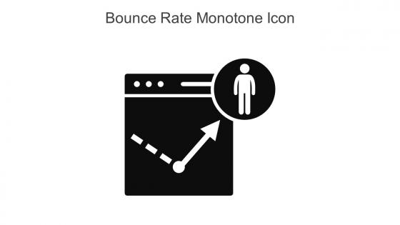 Bounce Rate Monotone Icon In Powerpoint Pptx Png And Editable Eps Format