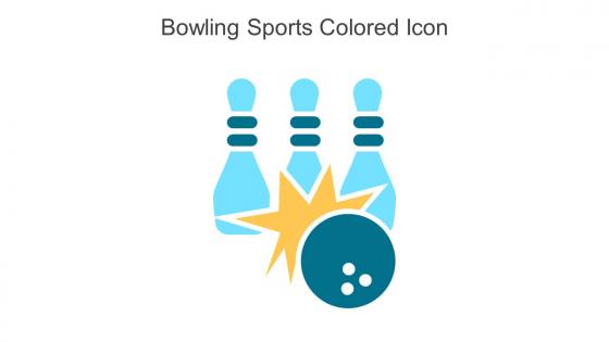 Bowling Sports Colored Icon In Powerpoint Pptx Png And Editable Eps Format