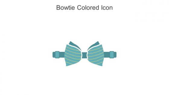 Bowtie Colored Icon In Powerpoint Pptx Png And Editable Eps Format