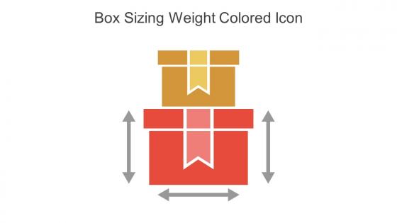 Box Sizing Weight Colored Icon In Powerpoint Pptx Png And Editable Eps Format