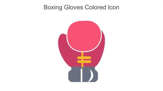 Boxing Gloves Colored Icon In Powerpoint Pptx Png And Editable Eps Format