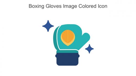Boxing Gloves Image Colored Icon In Powerpoint Pptx Png And Editable Eps Format