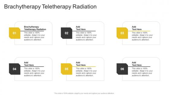 Brachytherapy Teletherapy Radiation In Powerpoint And Google Slides Cpb