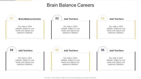 Brain Balance Careers In Powerpoint And Google Slides Cpb