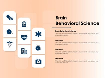 Brain behavioral science ppt powerpoint presentation gallery example topics