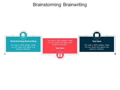 Brainstorming brainwriting ppt powerpoint presentation layouts background image cpb