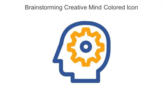 Brainstorming Creative Mind Colored Icon In Powerpoint Pptx Png And Editable Eps Format