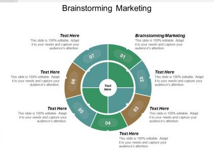Brainstorming marketing ppt powerpoint presentation file professional cpb