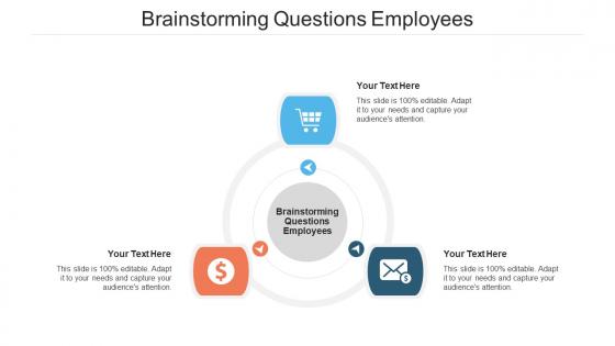 Brainstorming Questions Employees Ppt Powerpoint Presentation Layouts Maker Cpb
