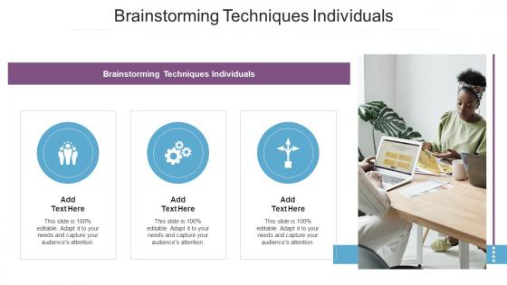 Brainstorming Techniques Individuals In Powerpoint And Google Slides Cpb