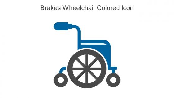 Brakes Wheelchair Colored Icon In Powerpoint Pptx Png And Editable Eps Format