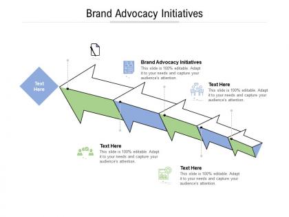 Brand advocacy initiatives ppt powerpoint presentation inspiration picture cpb