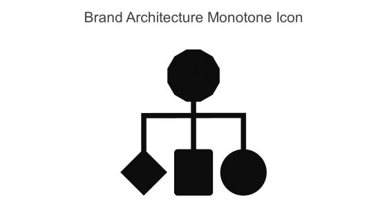 Brand Architecture Monotone Icon In Powerpoint Pptx Png And Editable Eps Format