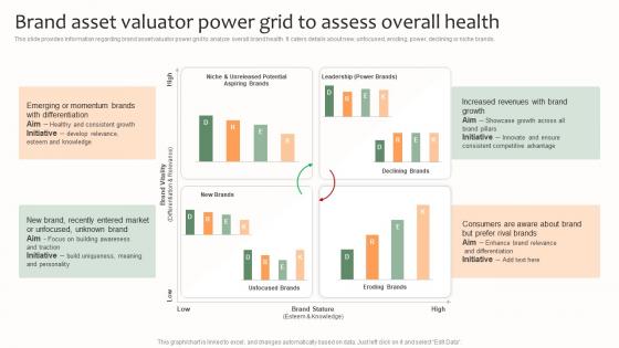 Brand Asset Valuator Power Grid To Assess Overall Health Effective Brand Management