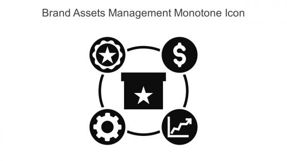 Brand Assets Management Monotone Icon In Powerpoint Pptx Png And Editable Eps Format