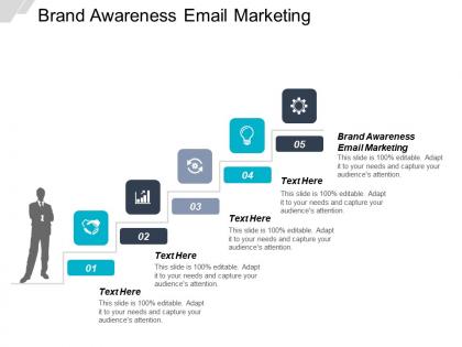 Brand awareness email marketing ppt powerpoint presentation gallery brochure cpb