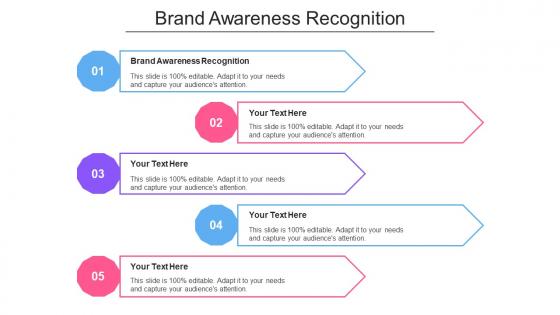 Brand Awareness Recognition Ppt Powerpoint Presentation Show Deck Cpb