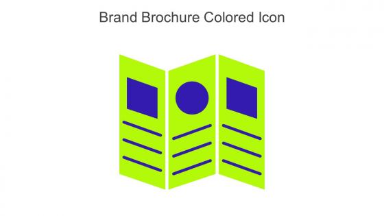 Brand Brochure Colored Icon In Powerpoint Pptx Png And Editable Eps Format