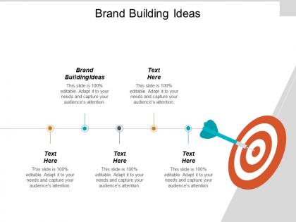 Brand building ideas ppt powerpoint presentation gallery templates cpb