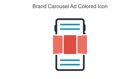 Brand Carousel Ad Colored Icon In Powerpoint Pptx Png And Editable Eps Format