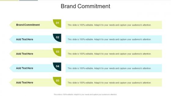 Brand Commitment In Powerpoint And Google Slides Cpb