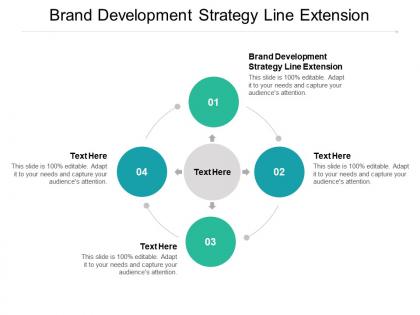 Brand development strategy line extension ppt powerpoint presentation gallery graphic images cpb