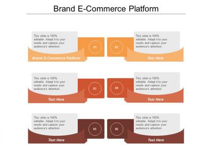 Brand e commerce platform ppt powerpoint presentation file examples cpb