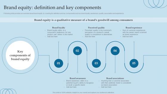 Brand Equity Definition And Key Components Valuing Brand And Its Equity Methods And Processes