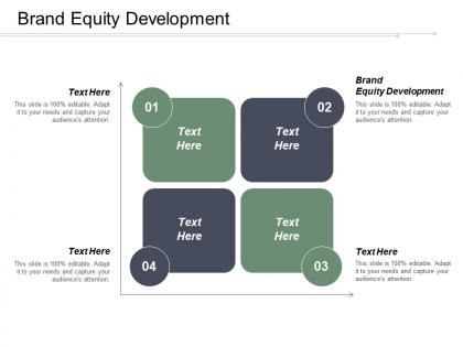 Brand equity development ppt powerpoint presentation gallery show cpb