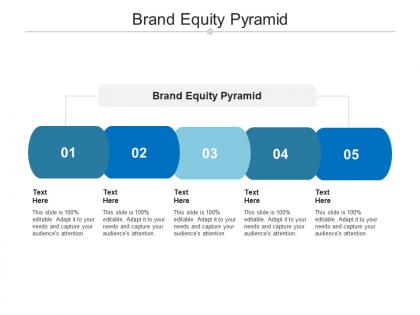 Brand equity pyramid ppt powerpoint presentation infographic template graphics cpb