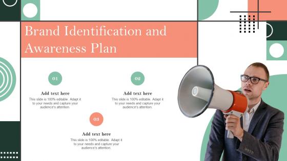 Brand Identification And Awareness Plan Ppt Slides Background Designs