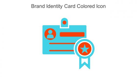Brand Identity Card Colored Icon In Powerpoint Pptx Png And Editable Eps Format