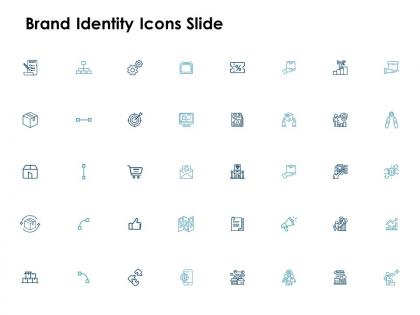 Brand identity icons slide l1171 ppt powerpoint presentation inspiration
