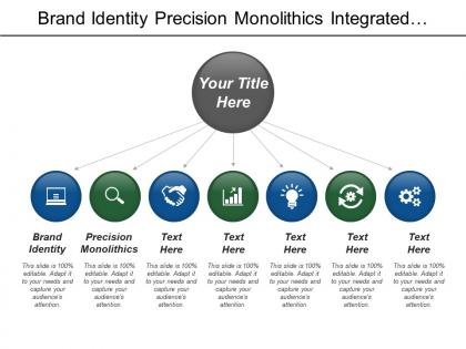 Brand identity precision monolithics integrated electronics internal memory