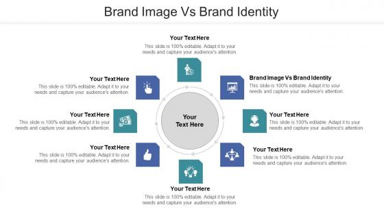 Brand Image Vs Brand Identity Ppt Powerpoint Presentation Gallery Designs Cpb