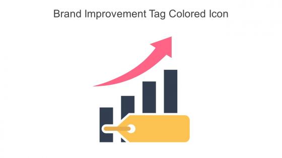 Brand Improvement Tag Colored Icon In Powerpoint Pptx Png And Editable Eps Format