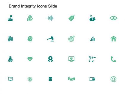 Brand integrity icons slide server finance ppt powerpoint presentation file files