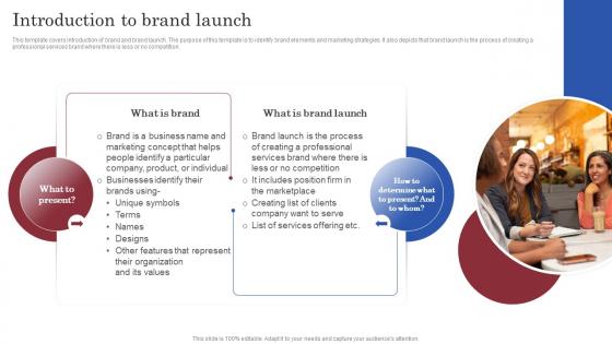 Brand Launch Marketing Plan Introduction To Brand Launch Branding SS V