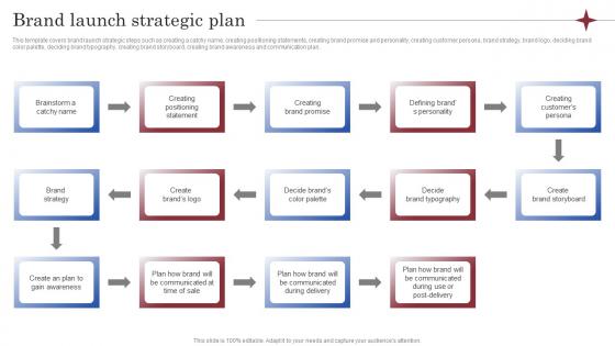 Brand Launch Strategic Plan Brand Launch Marketing Plan Branding SS V