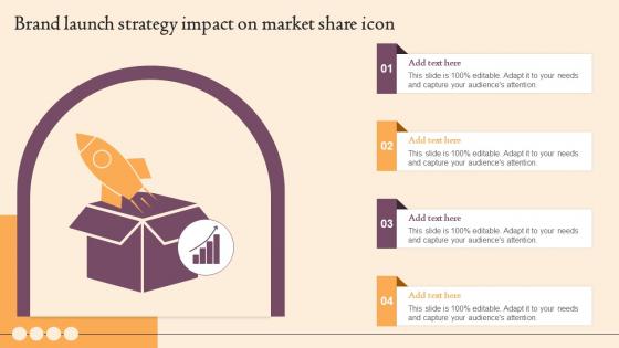 Brand Launch Strategy Impact On Market Share Icon