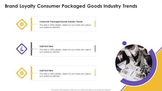 Brand Loyalty Consumer Packaged Goods Industry Trends In Powerpoint And Google Slides Cpb