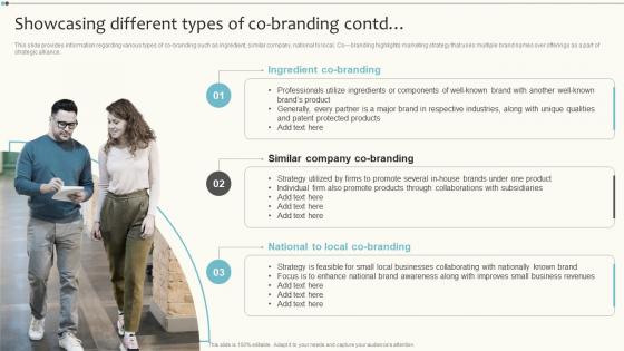 Brand Maintenance Showcasing Different Types Of Co Branding Contd