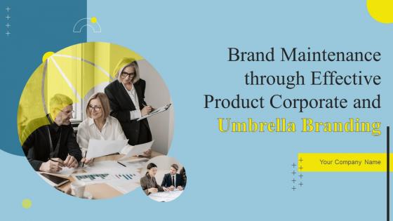 Brand Maintenance Through Effective Product Corporate And Umbrella Branding Complete Deck Branding CD V