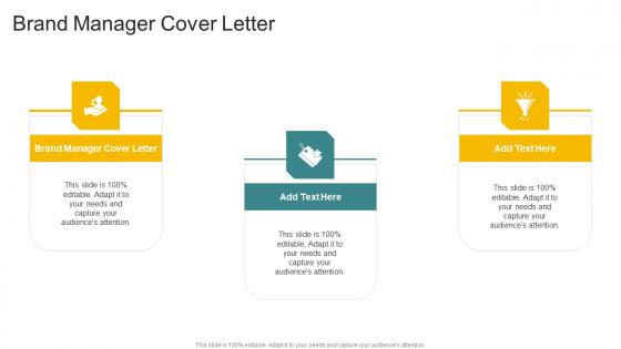Brand Manager Cover Letter In Powerpoint And Google Slides Cpb