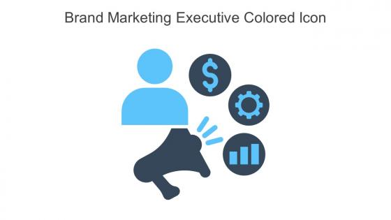 Brand Marketing Executive Colored Icon In Powerpoint Pptx Png And Editable Eps Format