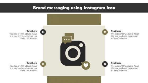Brand Messaging Using Instagram Icon