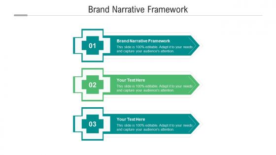 Brand narrative framework ppt powerpoint presentation icon professional cpb