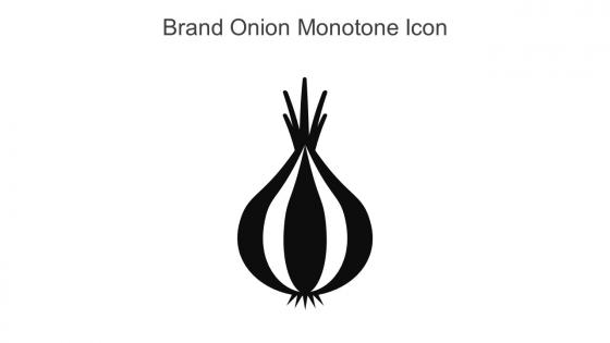 Brand Onion Monotone Icon In Powerpoint Pptx Png And Editable Eps Format